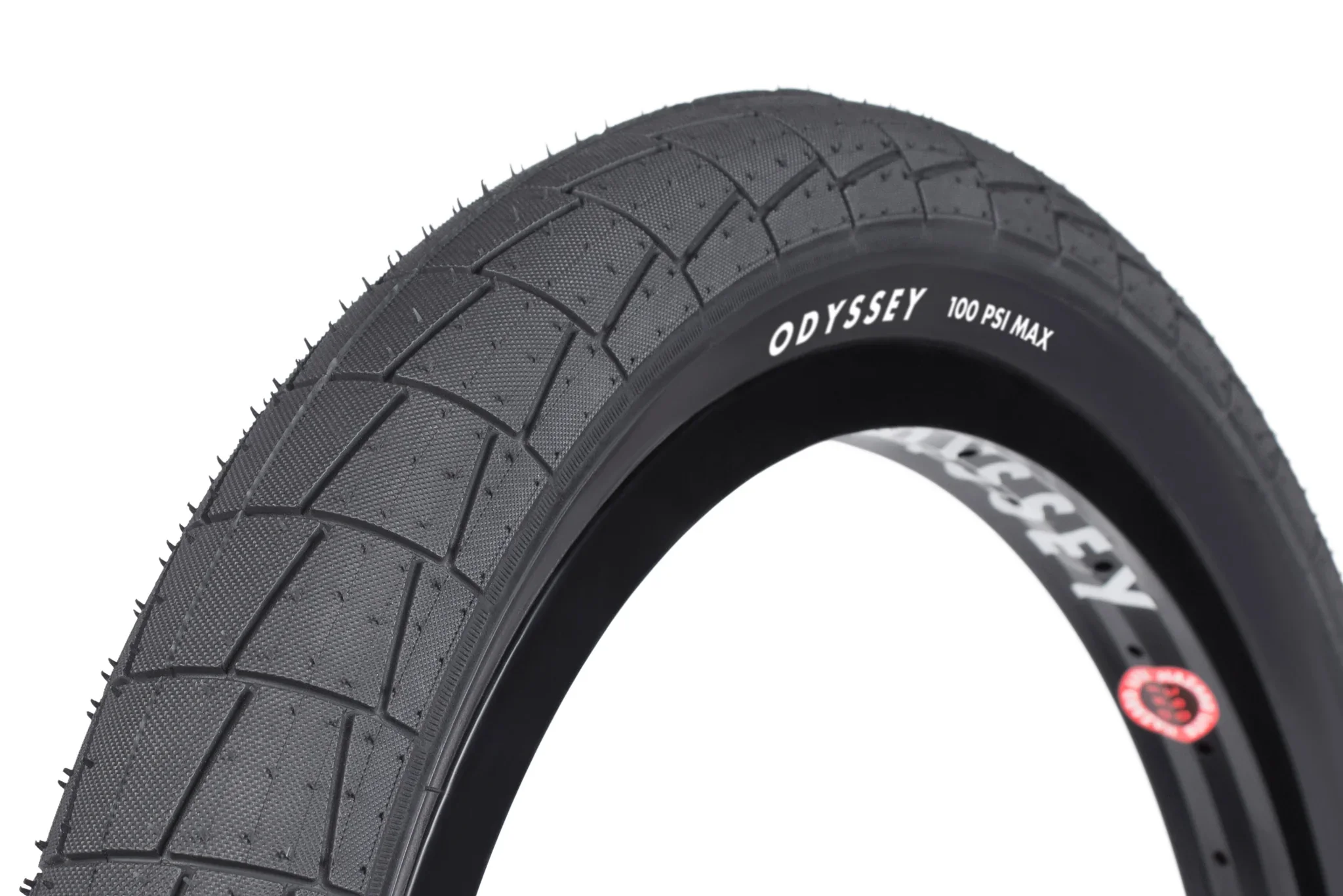 Odyssey BMX Broc Raiford Signature Tire 2.40" - Black - Image 2