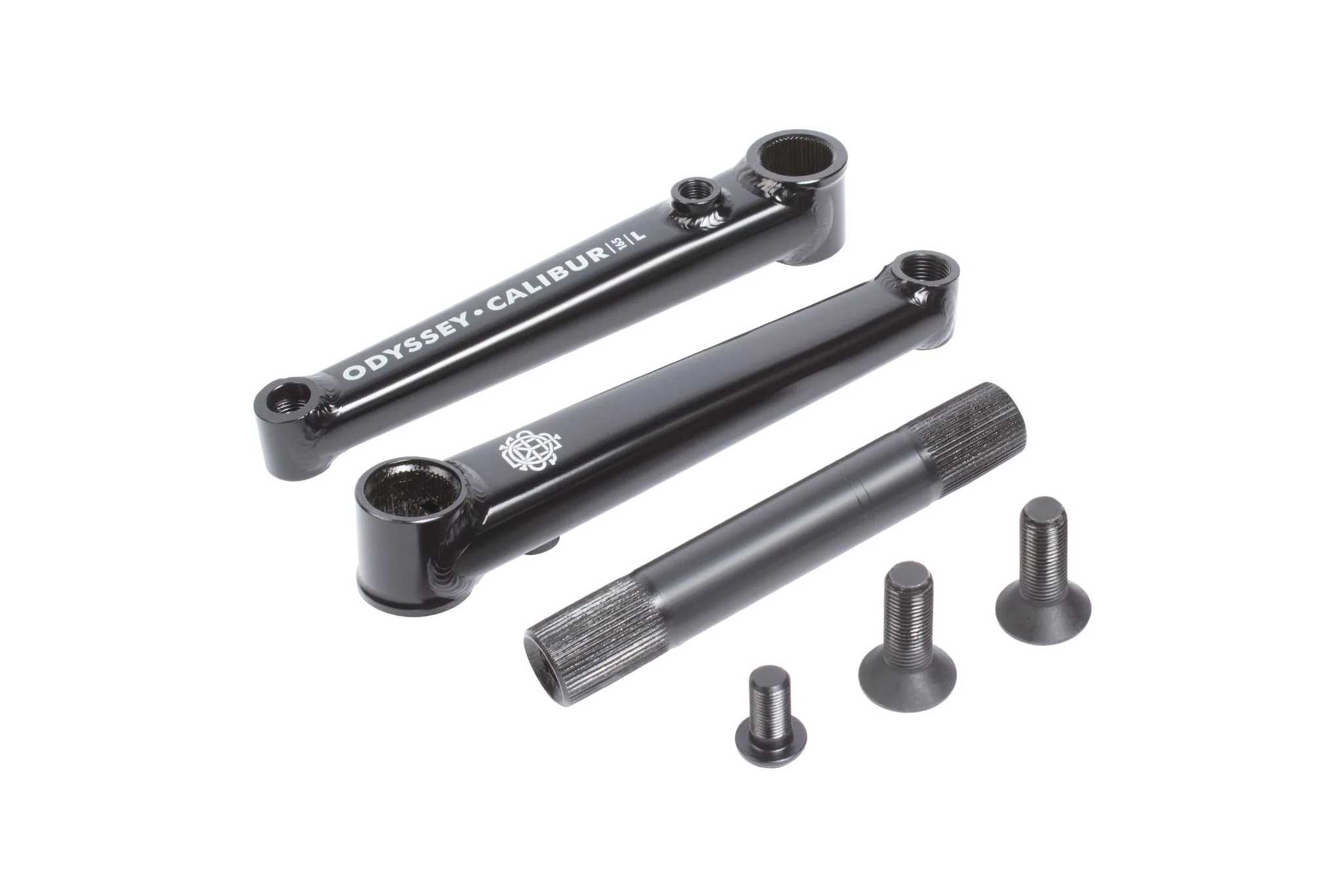 Odyssey BMX Calibur V2 Cranks 165mm - Rust Proof Black - Image 3