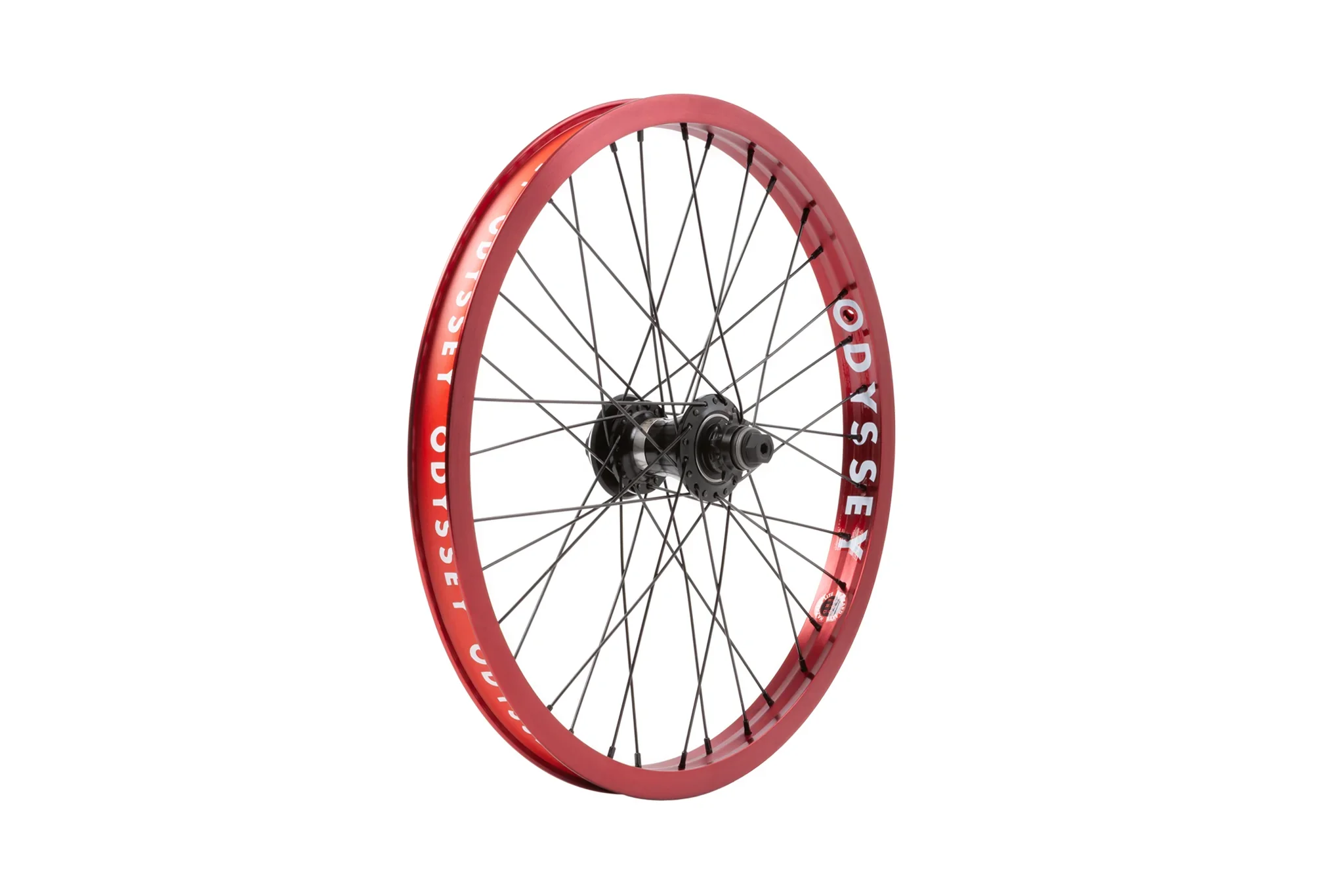 Odyssey BMX Hazard Lite Clutch V2 Freecoaster RHD Rear Wheel - Anodized Red