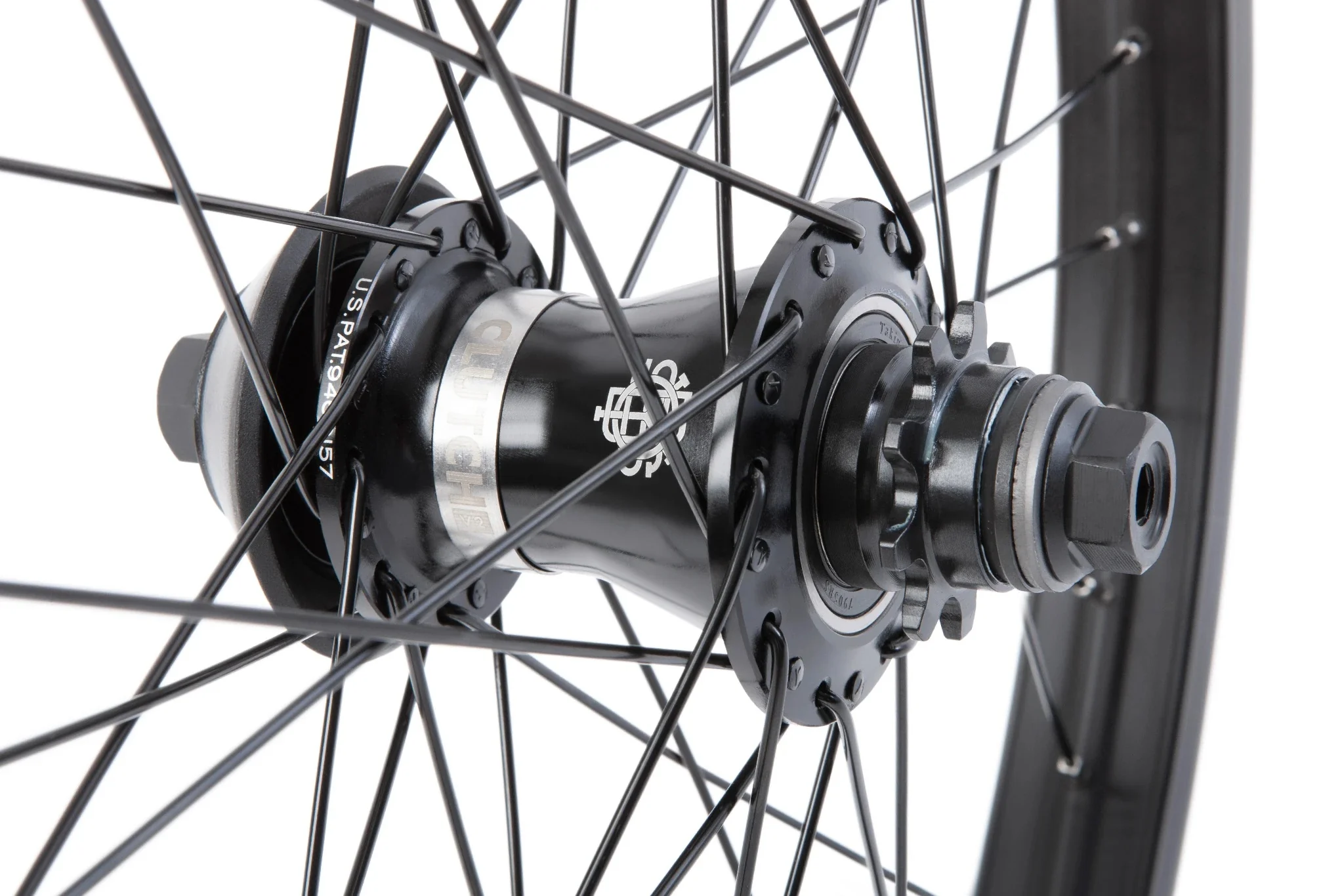 Odyssey BMX Quadrant Freecoaster Rear Wheel RHD - Black - Image 2