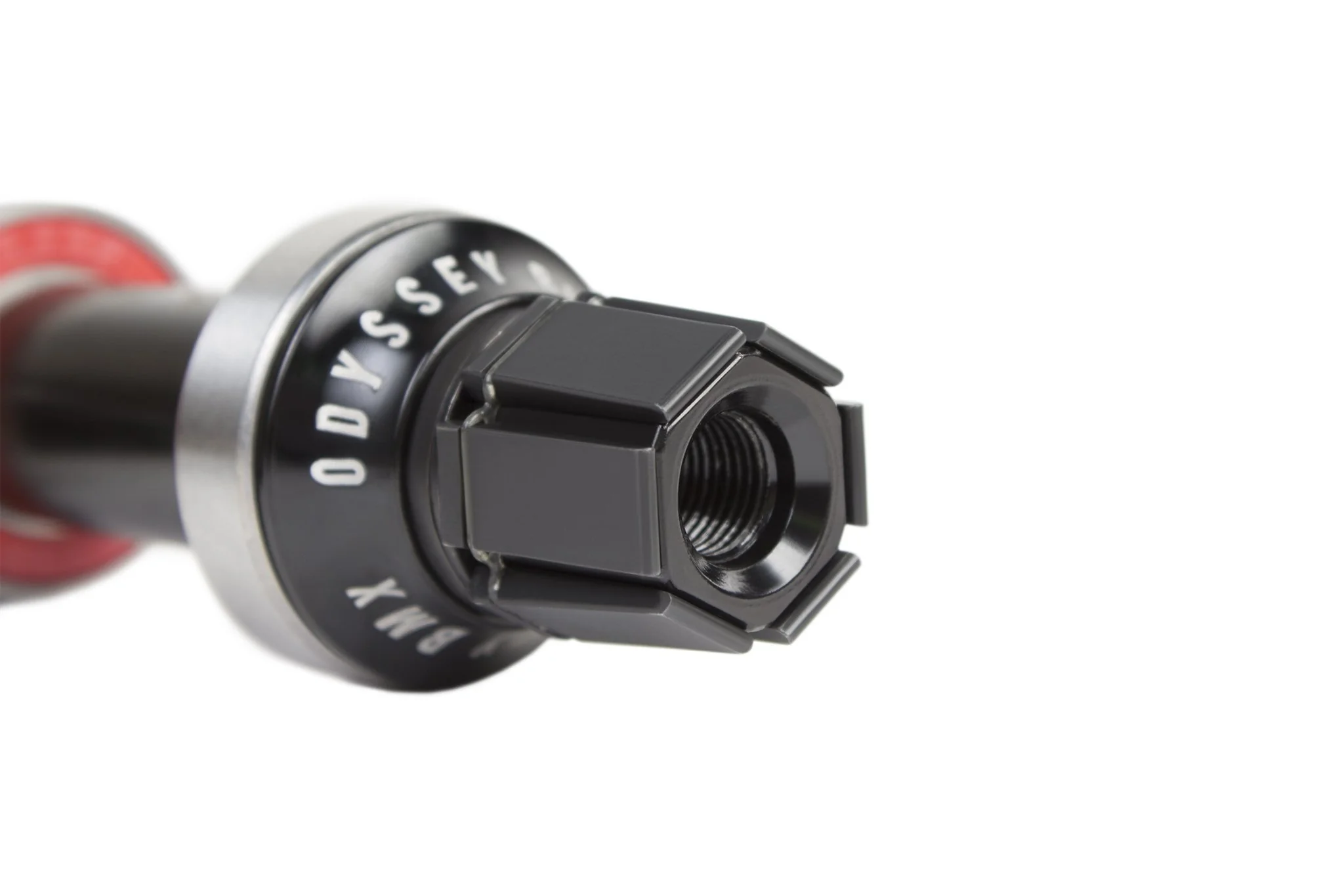 Odyssey BMX Thunderbolt+ Cranks 165mm RHD - Rust Proof Black - Image 2