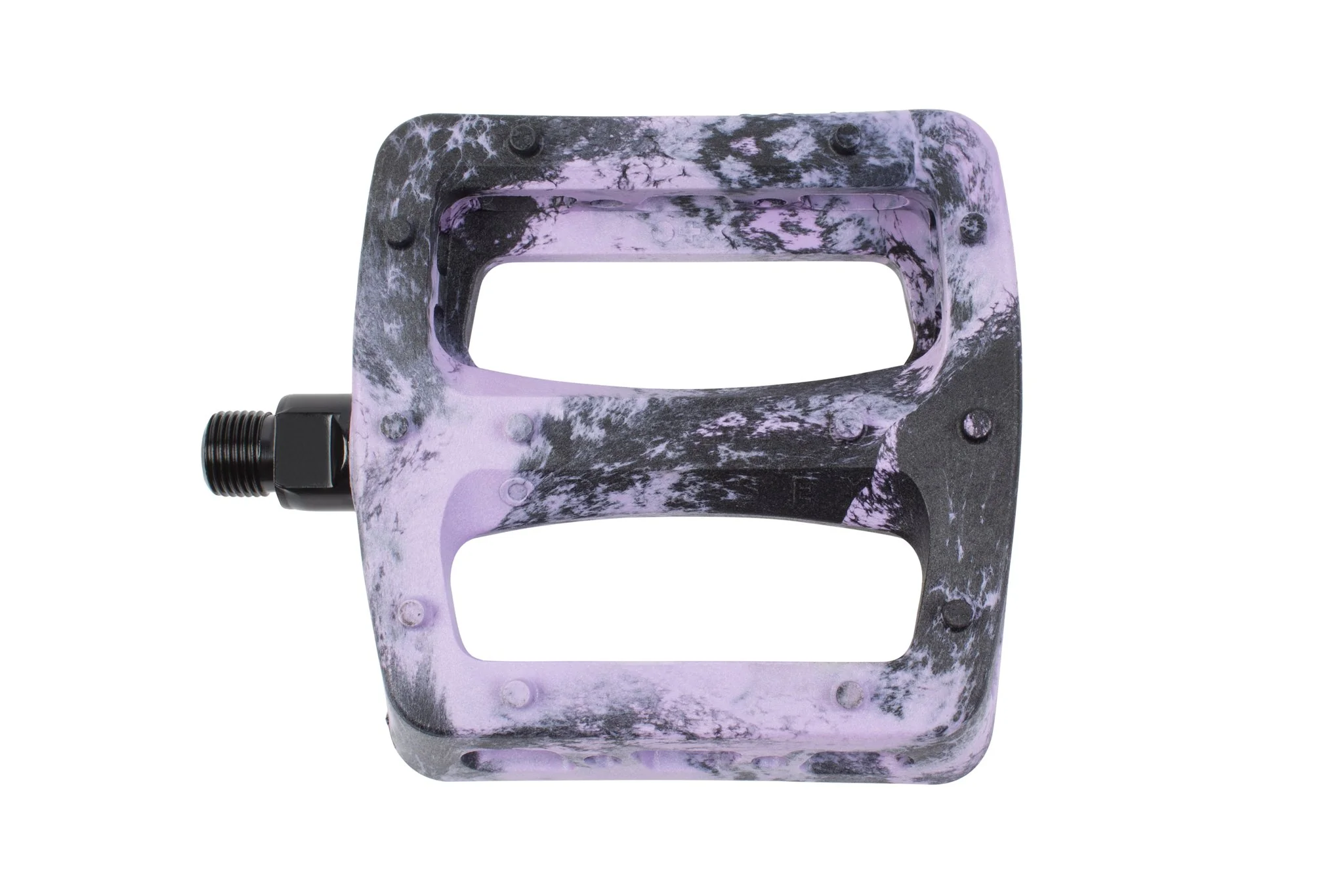 Odyssey BMX Twisted Pro PC Pedals - Black/Lavender Swirl