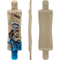 Omen Pike Drop Through Longboards Deck