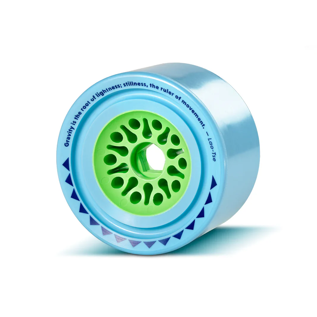 Orangatang Dad Bods 105mm 77a Longboard Wheels  - Blue - Image 2