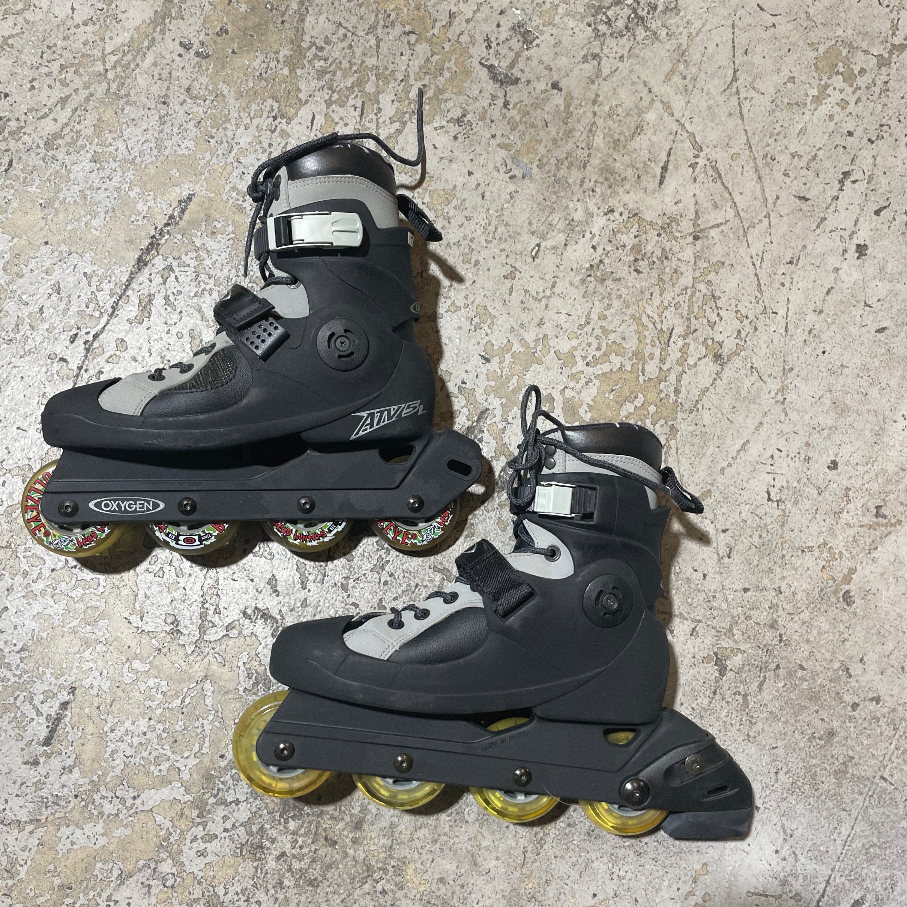Oxygen ATV5 L Inline Skate - Black/Sage [Size 6.5] - Image 2