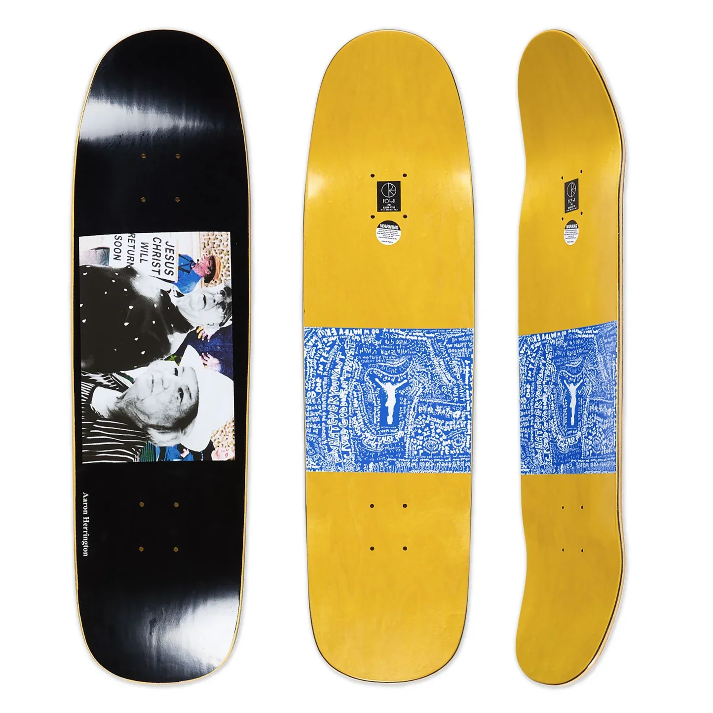 Polar Aaron Herrington Return Soon Deck - 8.625" Black