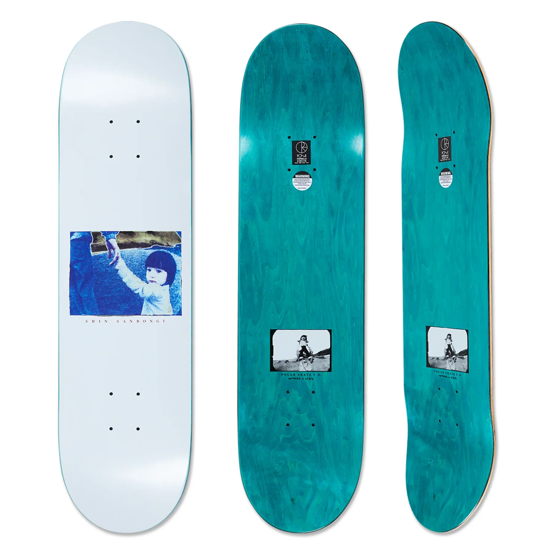 Polar Shin Sanbongi Hold On Deck - 8.5"