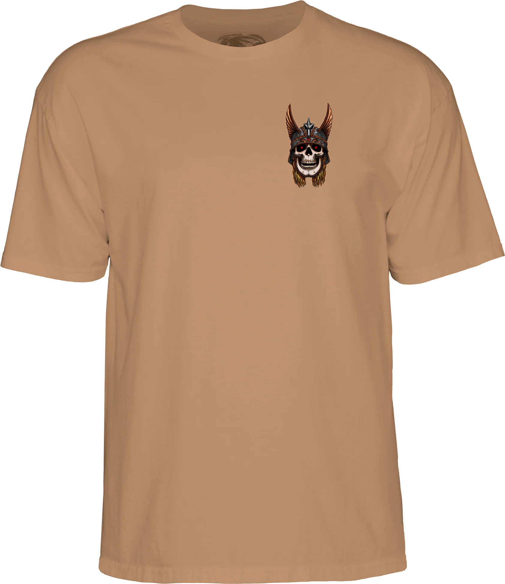 Powell Peralta Andy Anderson Skull T-shirt - Gold - Image 2