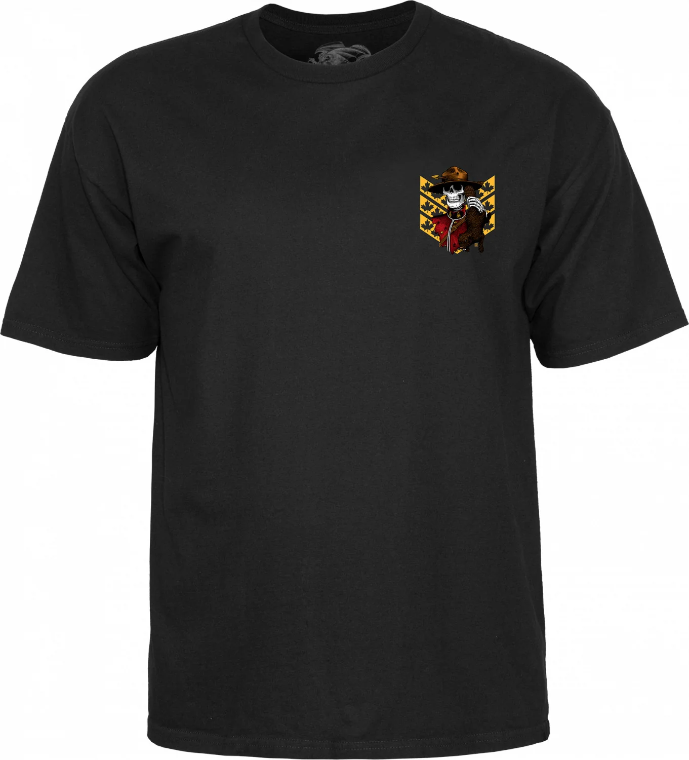 Powell Peralta Kevin Harris Mountie T-shirt - Black - Image 3