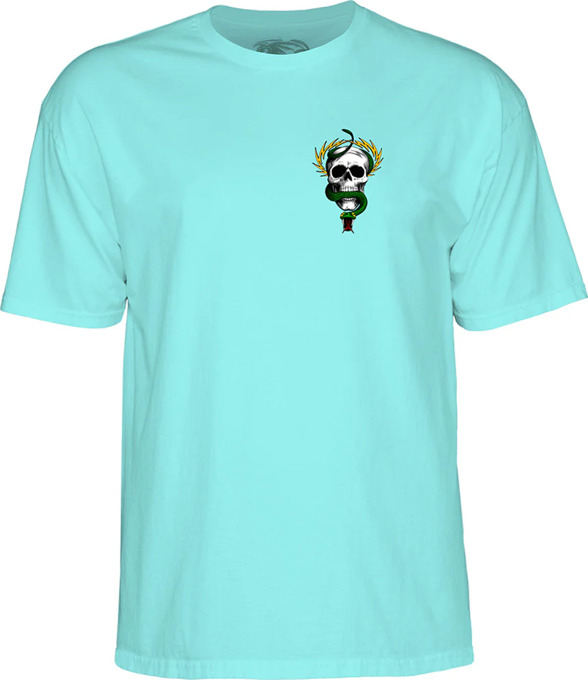 Powell Peralta McGill Skull and Snake T-shirt - Celadon - Image 3