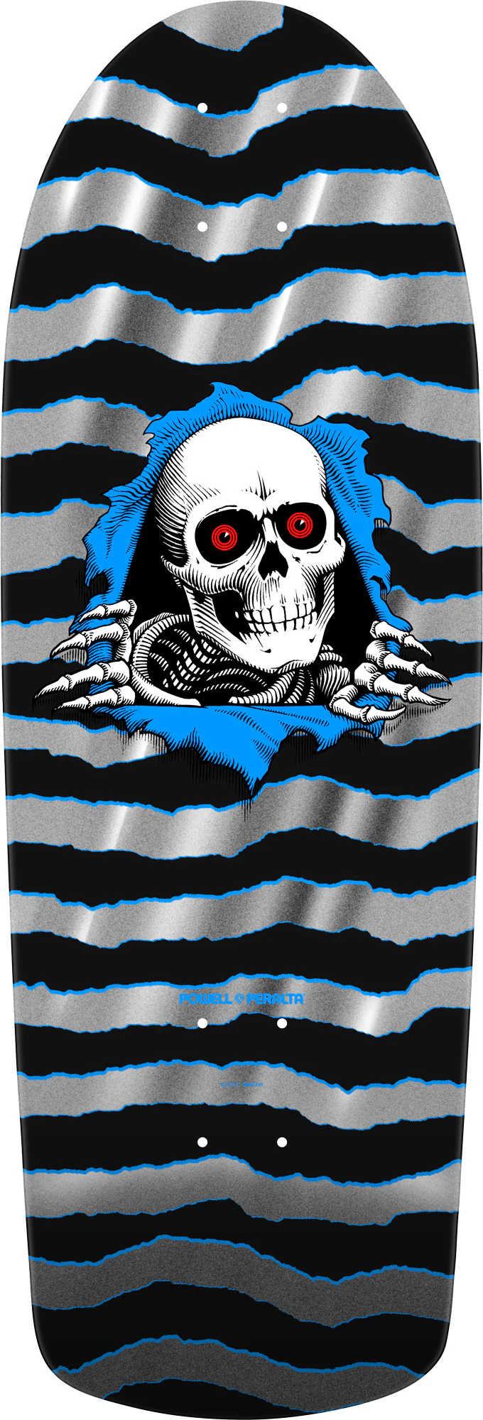 Powell Peralta OG Ripper Reissue Deck - 10″ Silver Foil/Pearl Inks