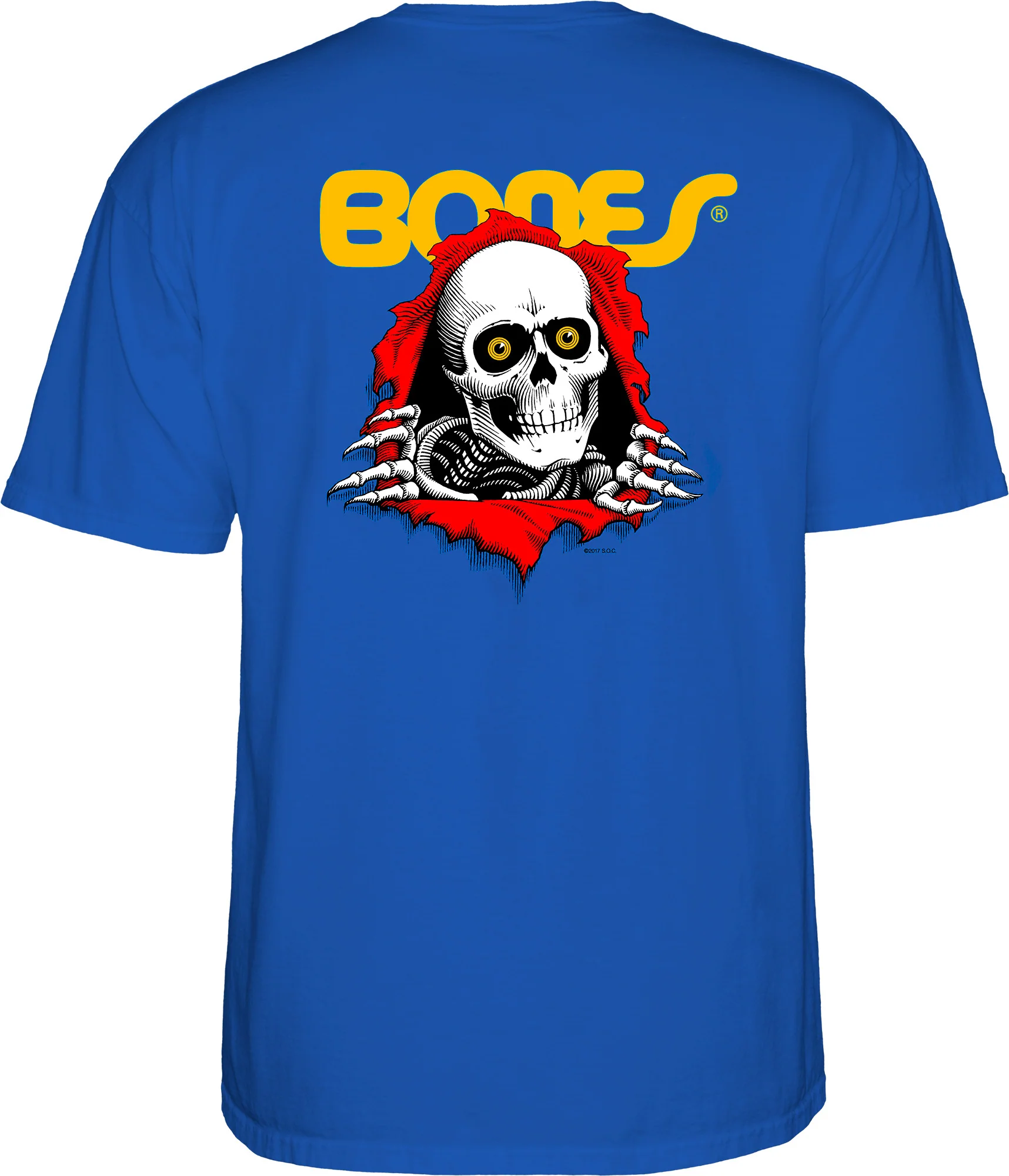Powell Peralta Ripper Youth T-shirt - Royal Blue - Image 2