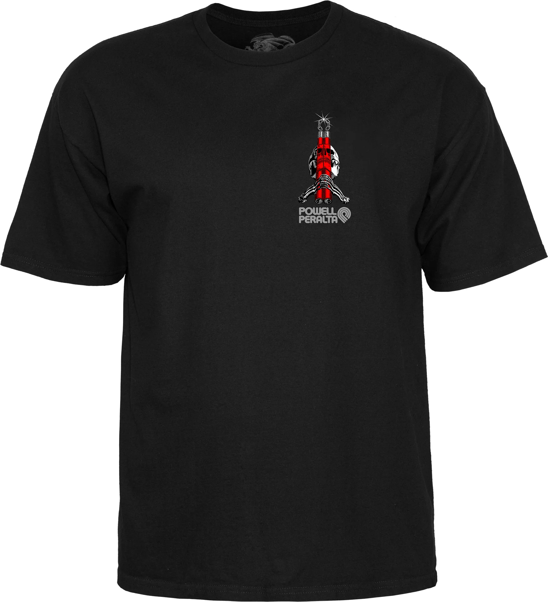 Powell Peralta Skull & Nunchucks Bruce Lee Collab T-shirt - Black - Image 3