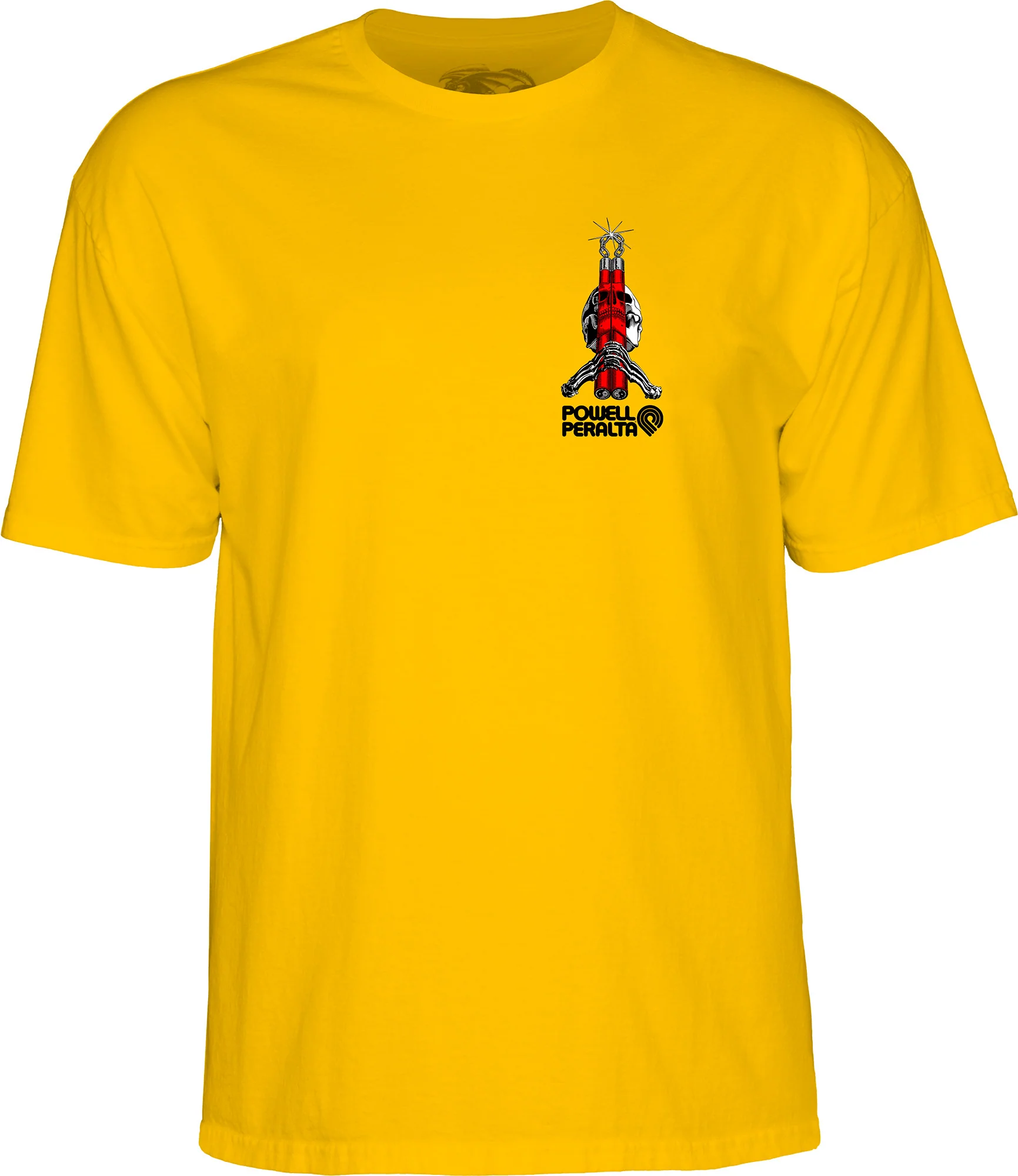 Powell Peralta Skull & Nunchucks Bruce Lee Collab T-shirt - Daisy - Image 3