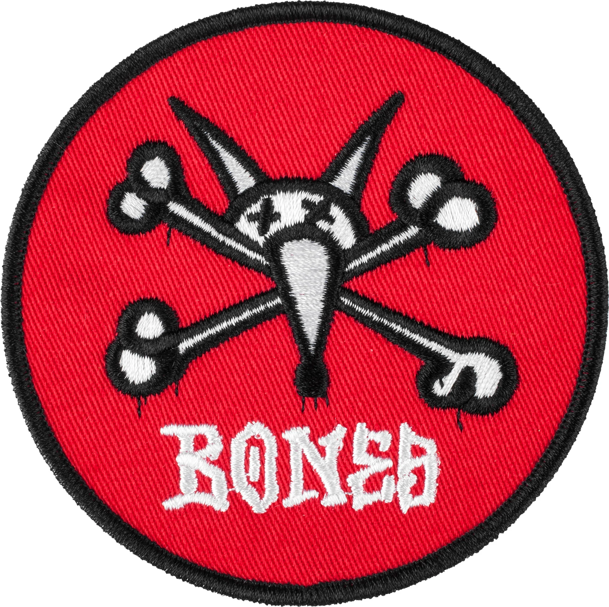 Powell Peralta Vato Rat Patch - 3.5" Red