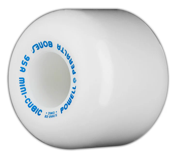 Powell Peralta Wheels Mini-Cubic 64mm 95a - White (Set of 4)
