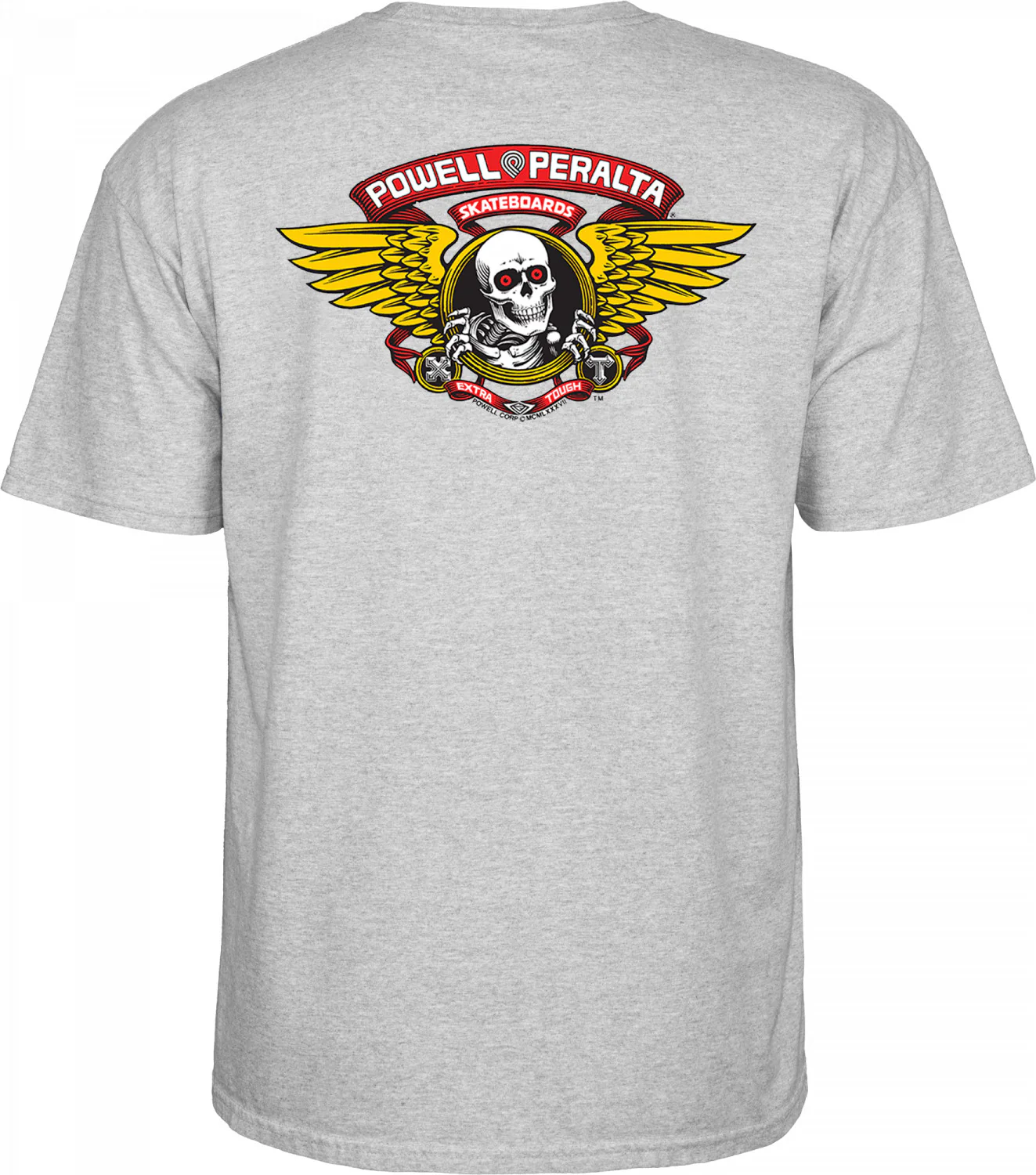 Powell Peralta Winged Ripper T-shirt - Gray - Image 2