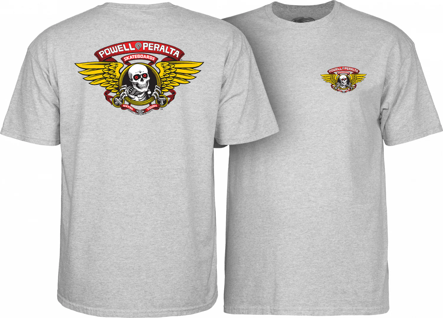 Powell Peralta Winged Ripper T-shirt - Gray - Image 3