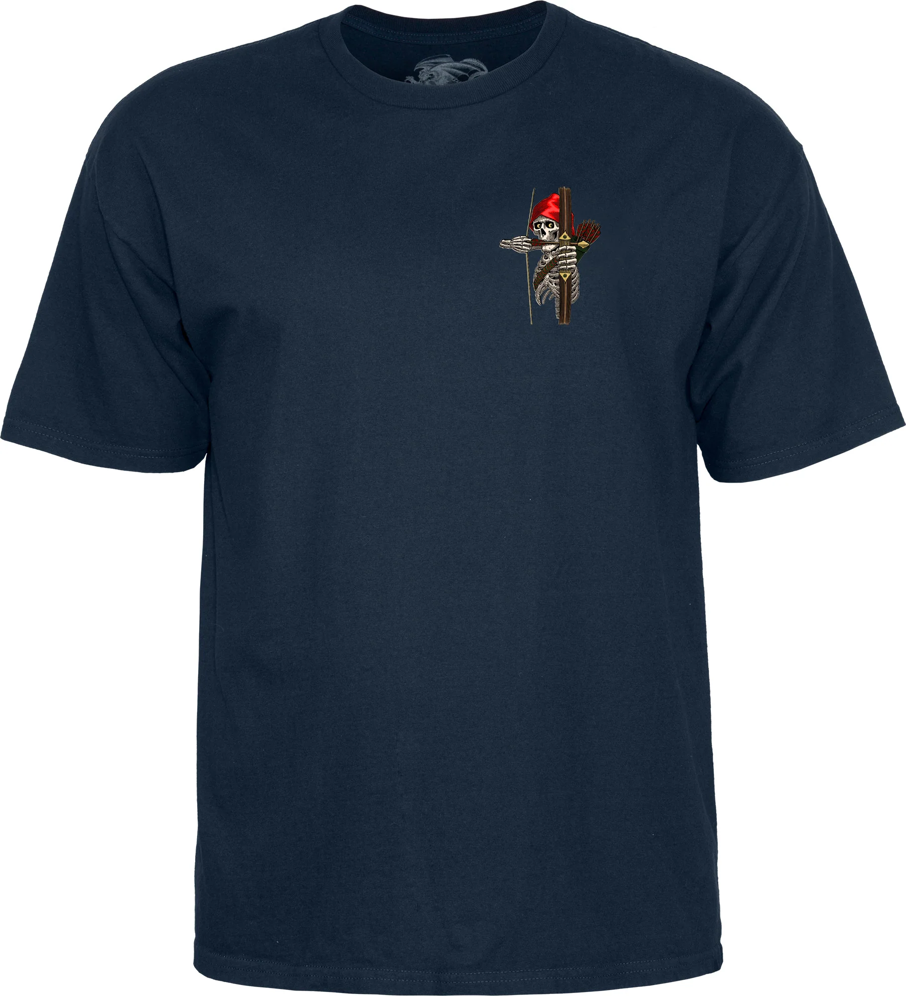 Powell Peralta Zach Doelling Archer T-Shirt - Navy - Image 2