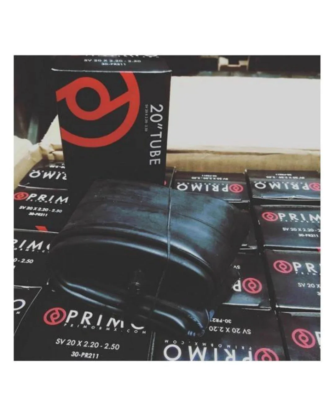 Primo BMX Inner Tube 18X1.9/2.125 SV - Black