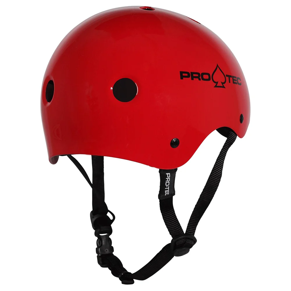 ProTec Classic Skate Helmet - Gloss Red - Image 2