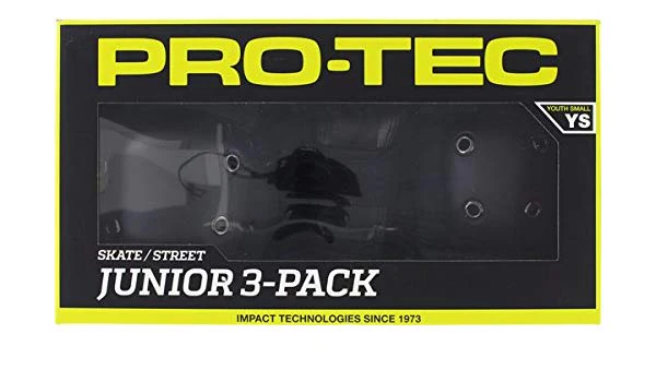 ProTec Street Gear Junior 3 Pack Combo - Black - Image 2
