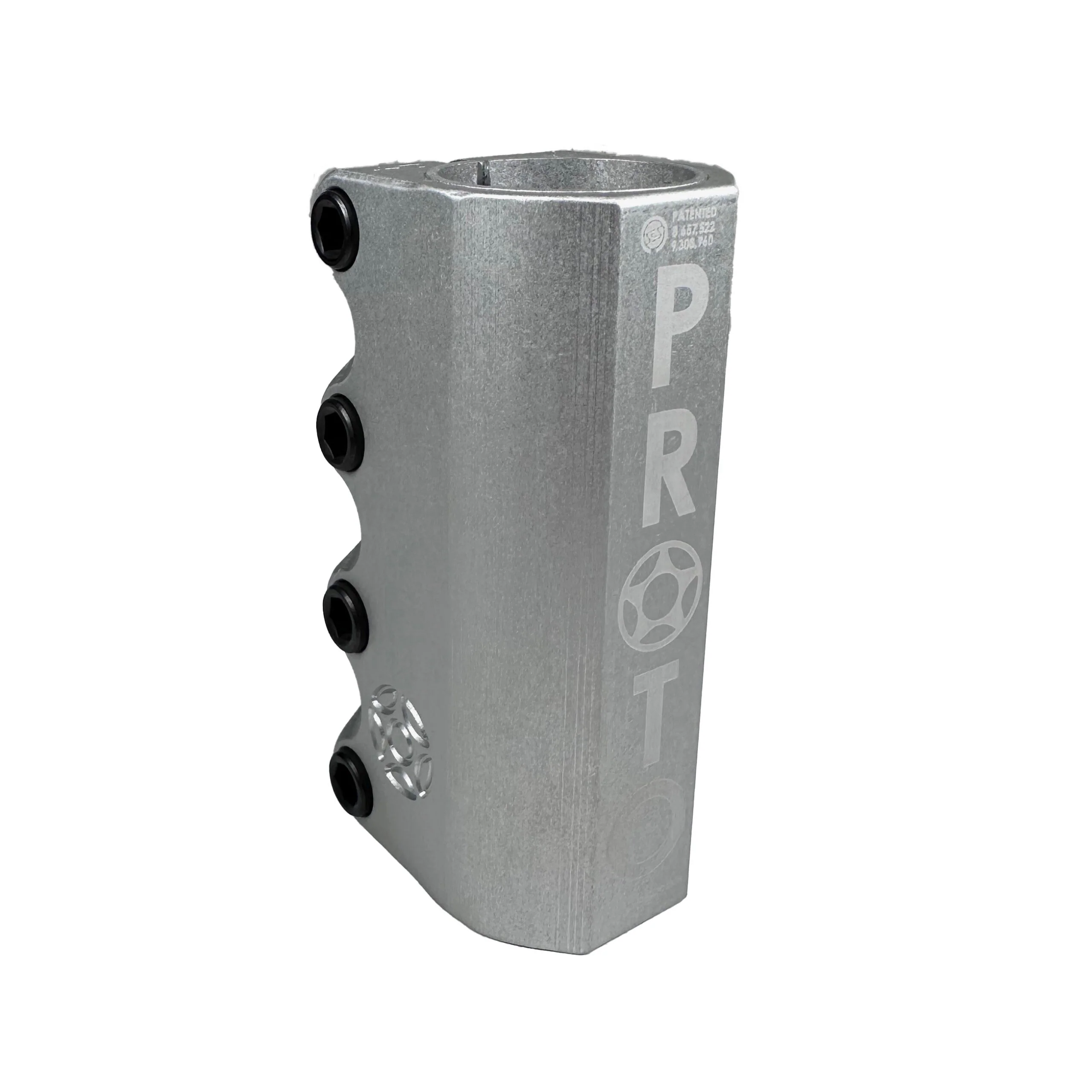 Proto Full-Knuckle SCS V3 Clamp 4″ - Silver (Oversized)