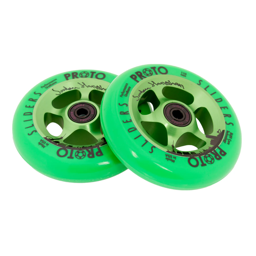 Proto ″$in City″ Sliders Wheels 110mm - Jordan “J-Money” Hanrahan Signature (Pair) - Image 2