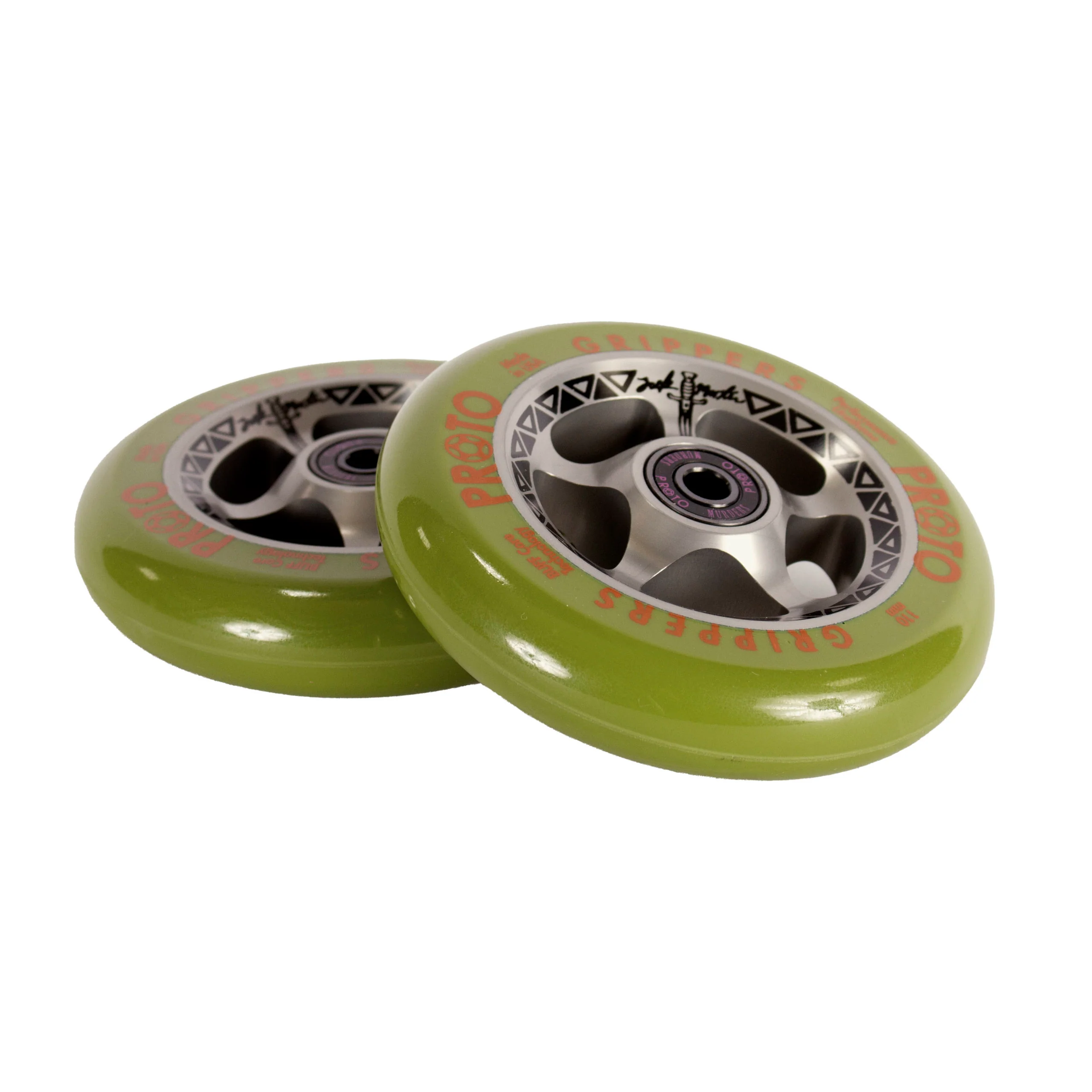 Proto Tracker Gripper Wheels 110mm - Zack Martin Signature (Pair) - Image 2