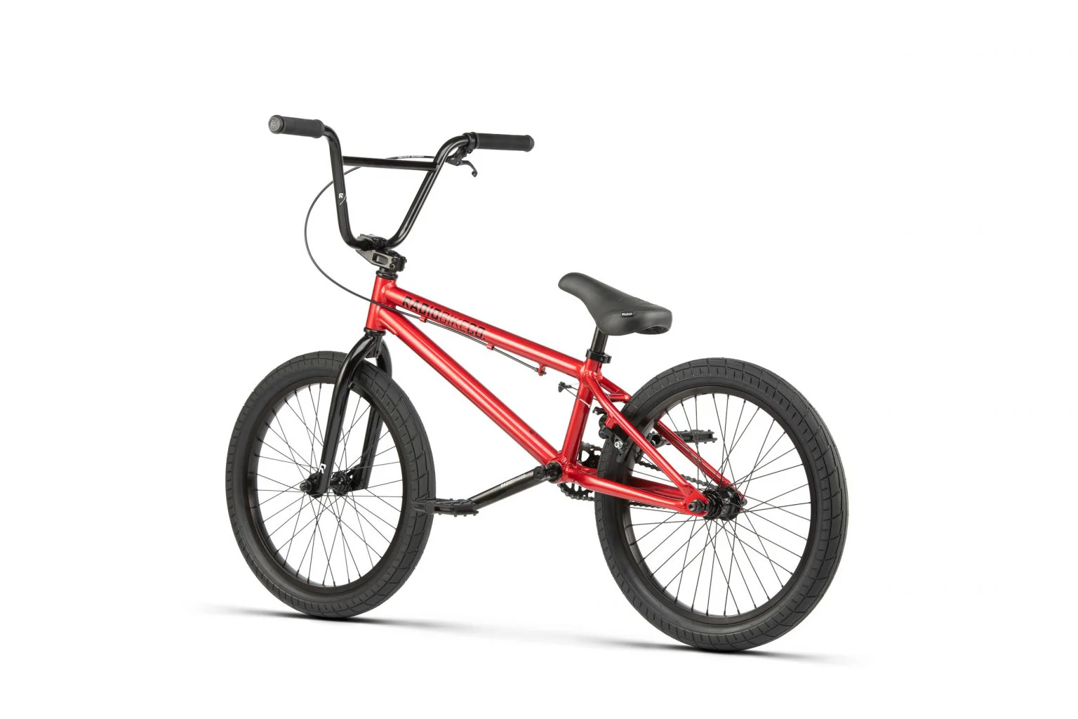 Radio 2021 Dice 20″ Complete BMX Bike - Candy Red - Image 3