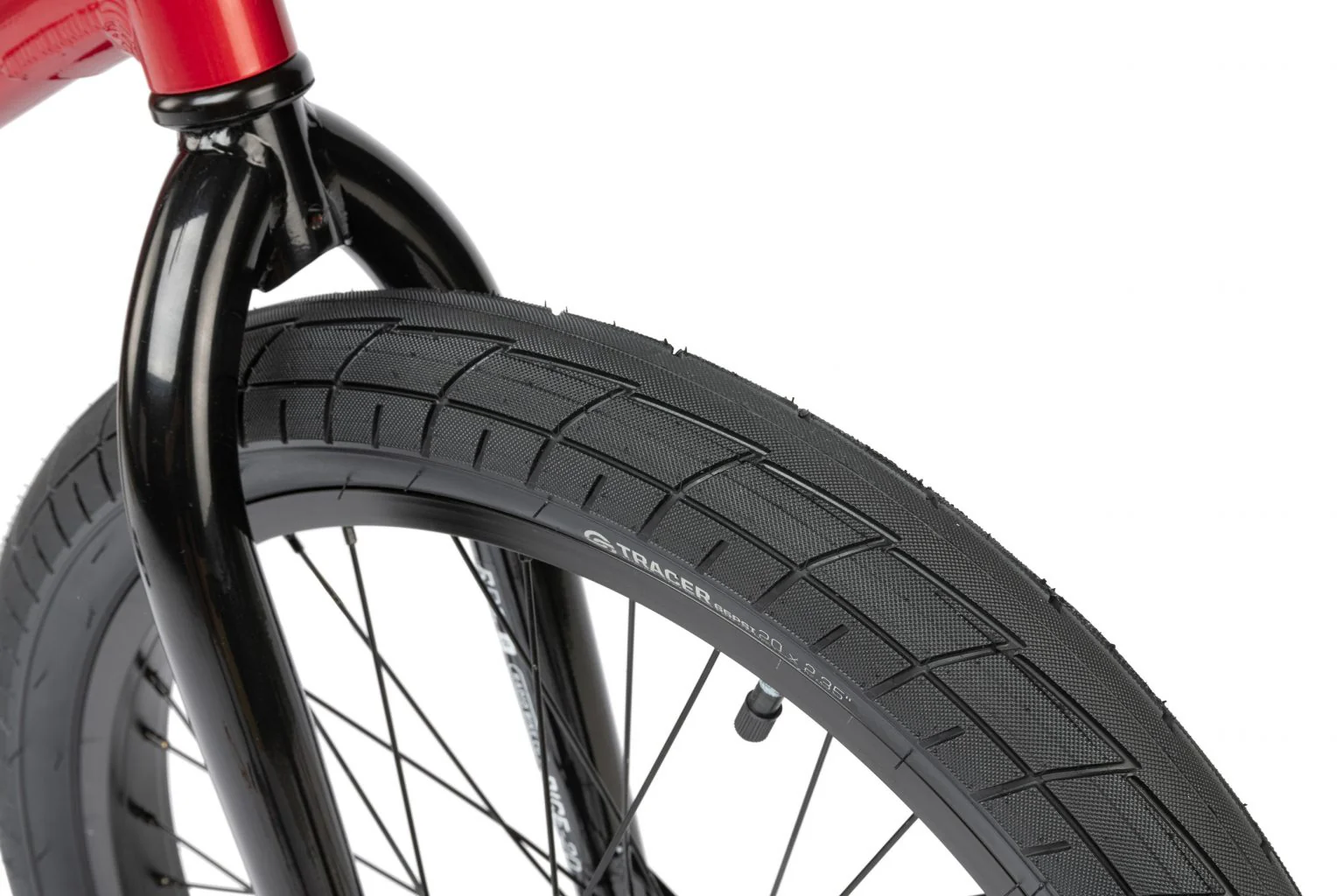 Radio 2021 Dice 20″ Complete BMX Bike - Candy Red - Image 9