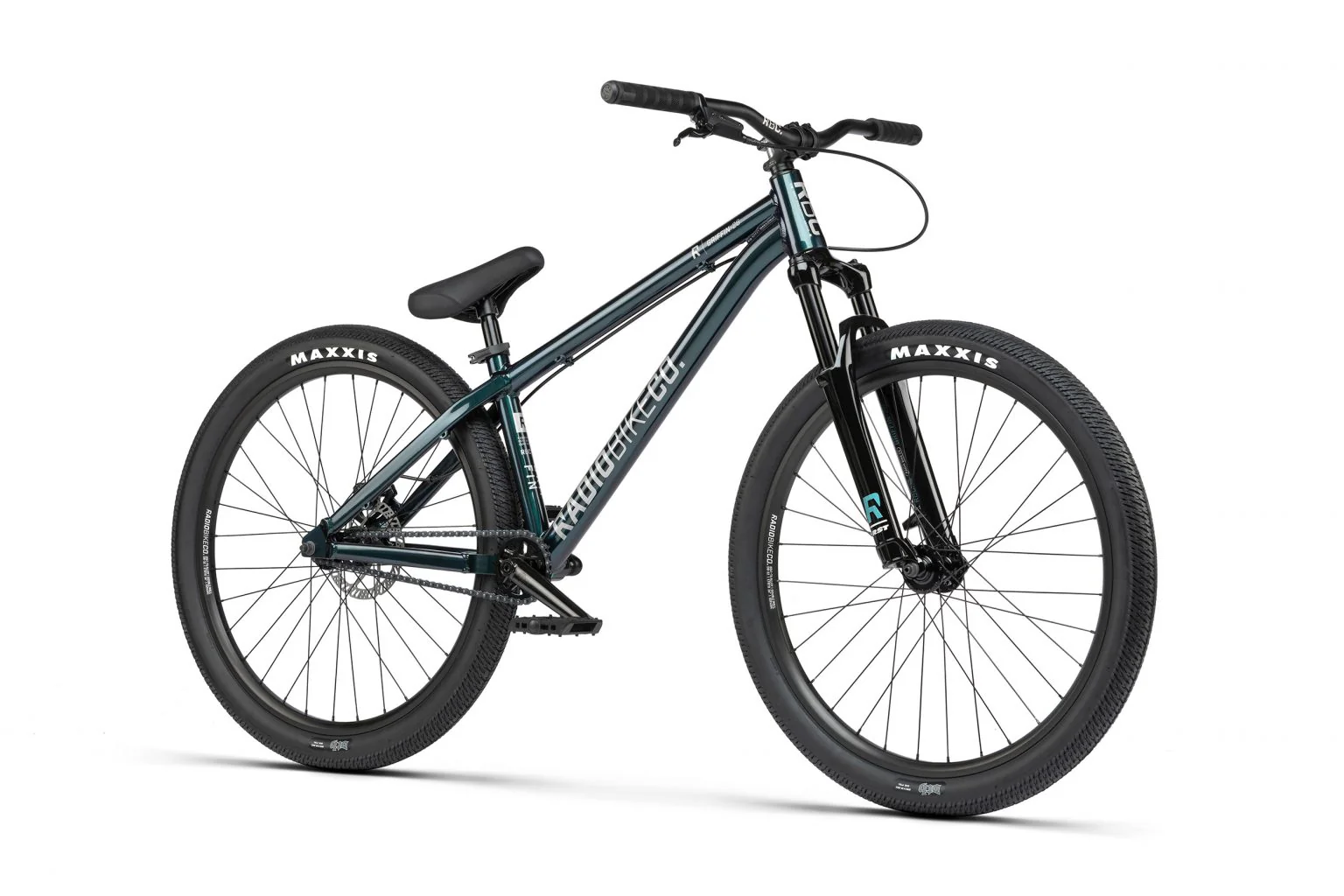 Radio 2021 Griffin 26″ Complete Dirt Jump Bike - Cobalt Green