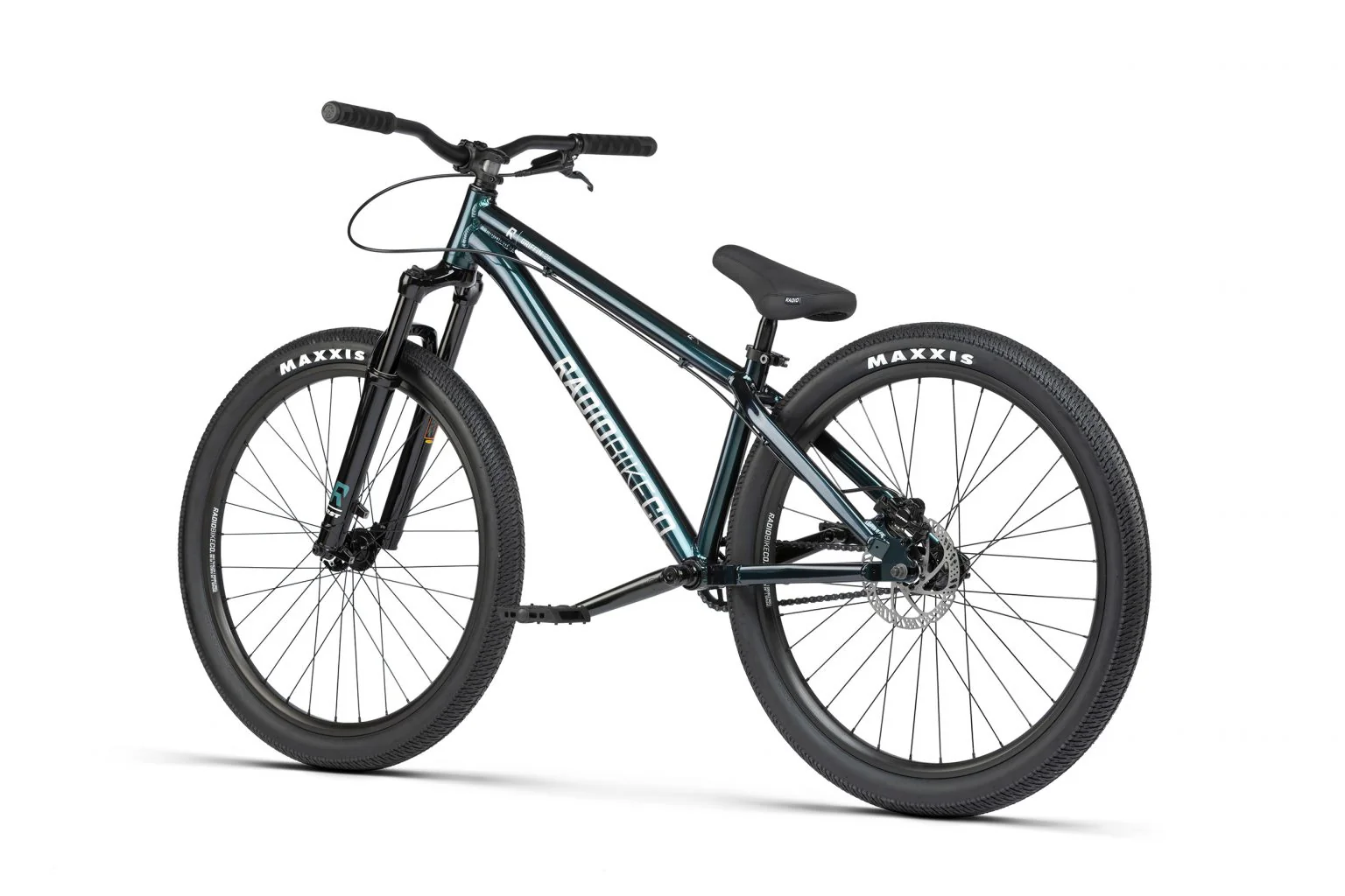 Radio 2021 Griffin 26″ Complete Dirt Jump Bike - Cobalt Green - Image 3
