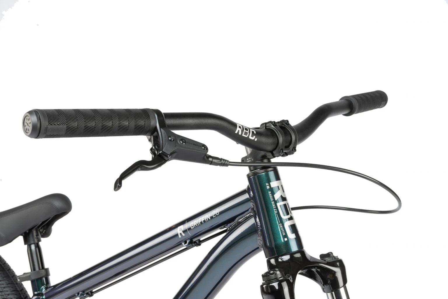 Radio 2021 Griffin 26″ Complete Dirt Jump Bike - Cobalt Green - Image 4