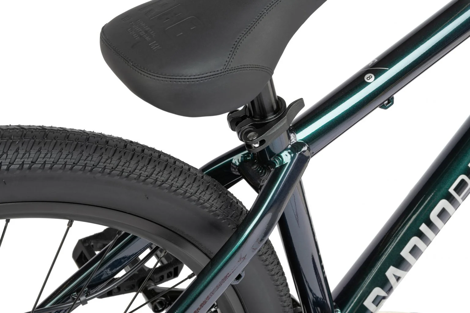 Radio 2021 Griffin 26″ Complete Dirt Jump Bike - Cobalt Green - Image 6