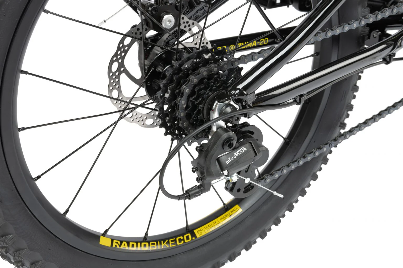 Radio 2021 Zuma 20″ Complete Mountain Bike - Black - Image 10