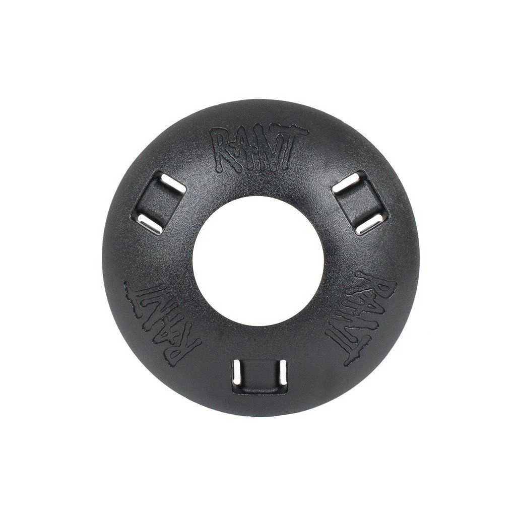 Rant BMX Strap On Front Hub Guard - Black - Image 2