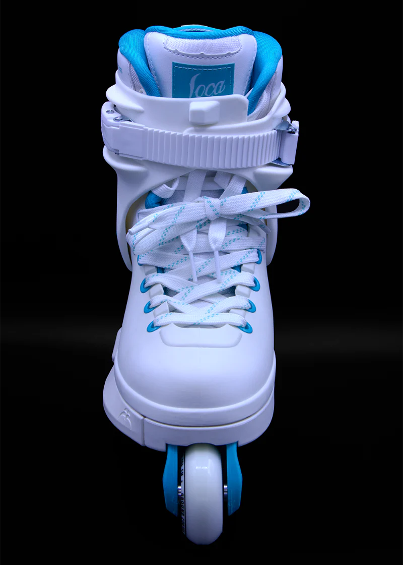 Razors Loca x Tais Colares Pro Aggressive Inline Skate - White - Image 2