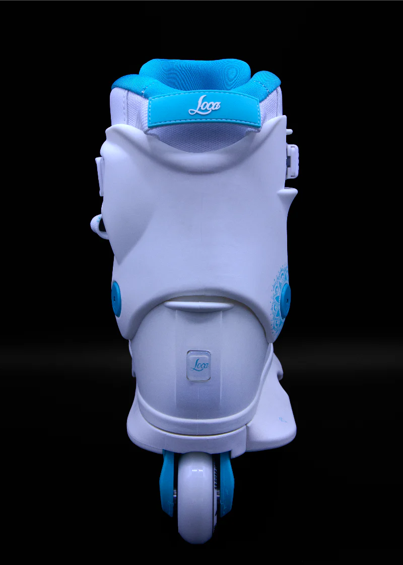Razors Loca x Tais Colares Pro Aggressive Inline Skate - White - Image 3