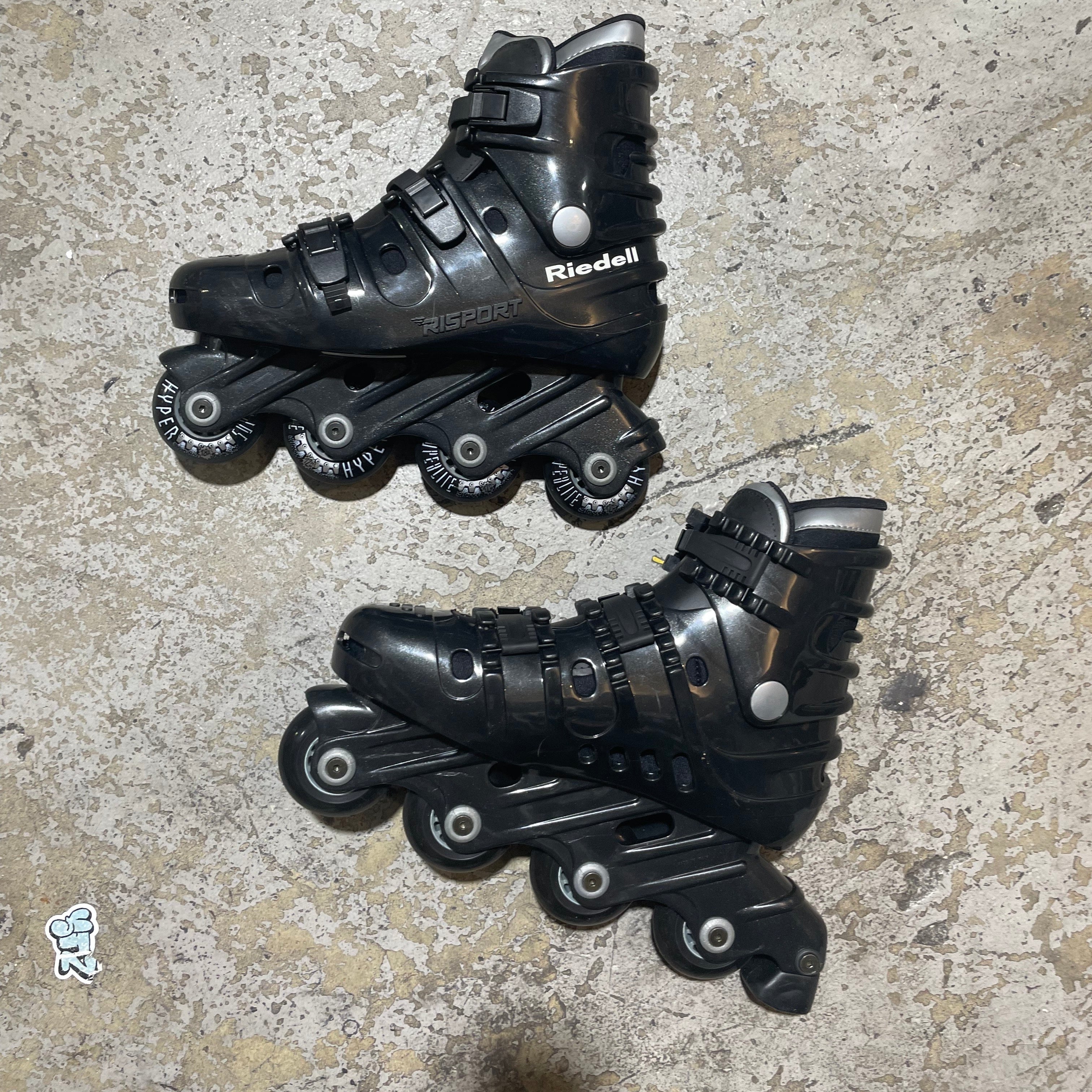 Riedell 303 Inline Skate Medium - Black [Size 12] - Image 2