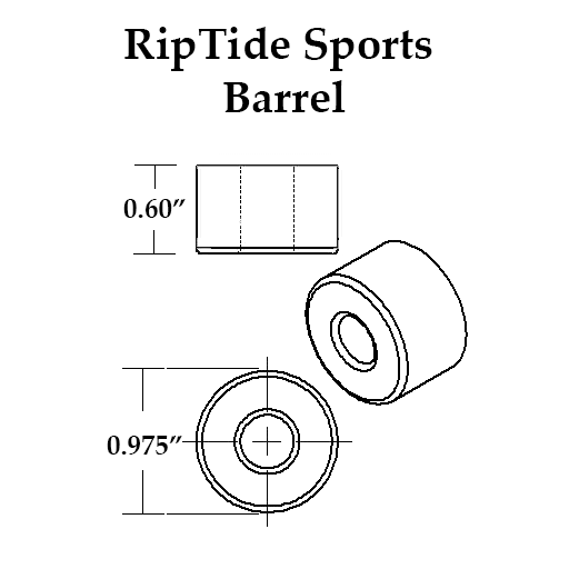 RipTide Krank Barrel Bushing 87a - White (Set) - Image 2