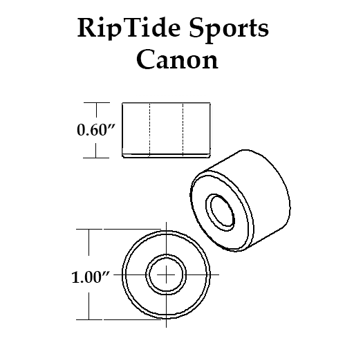 RipTide Krank Canon Bushing 87a - White (Set) - Image 2