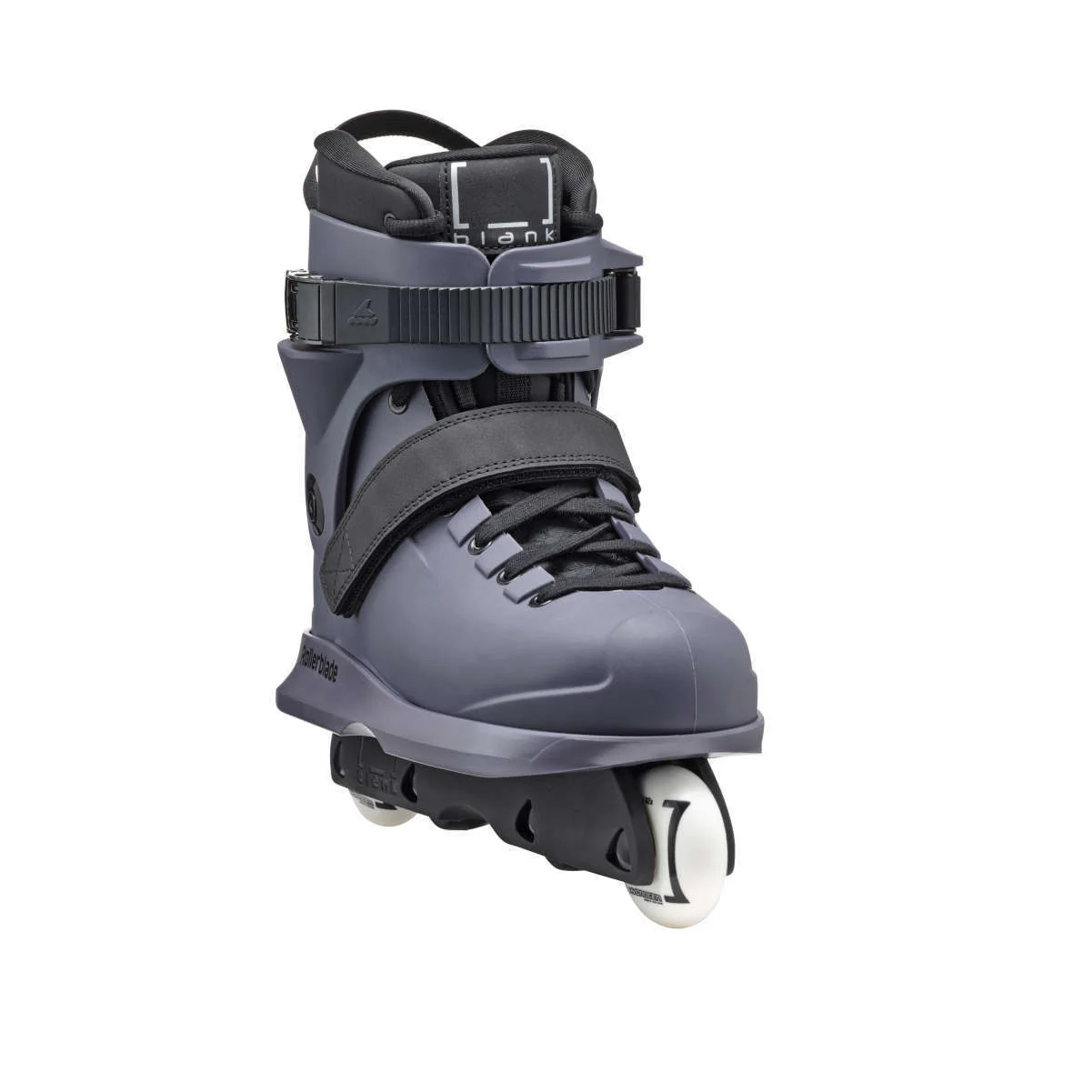 Rollerblade Blank Team Aggressive Inline Skate Complete - Grey - Image 2