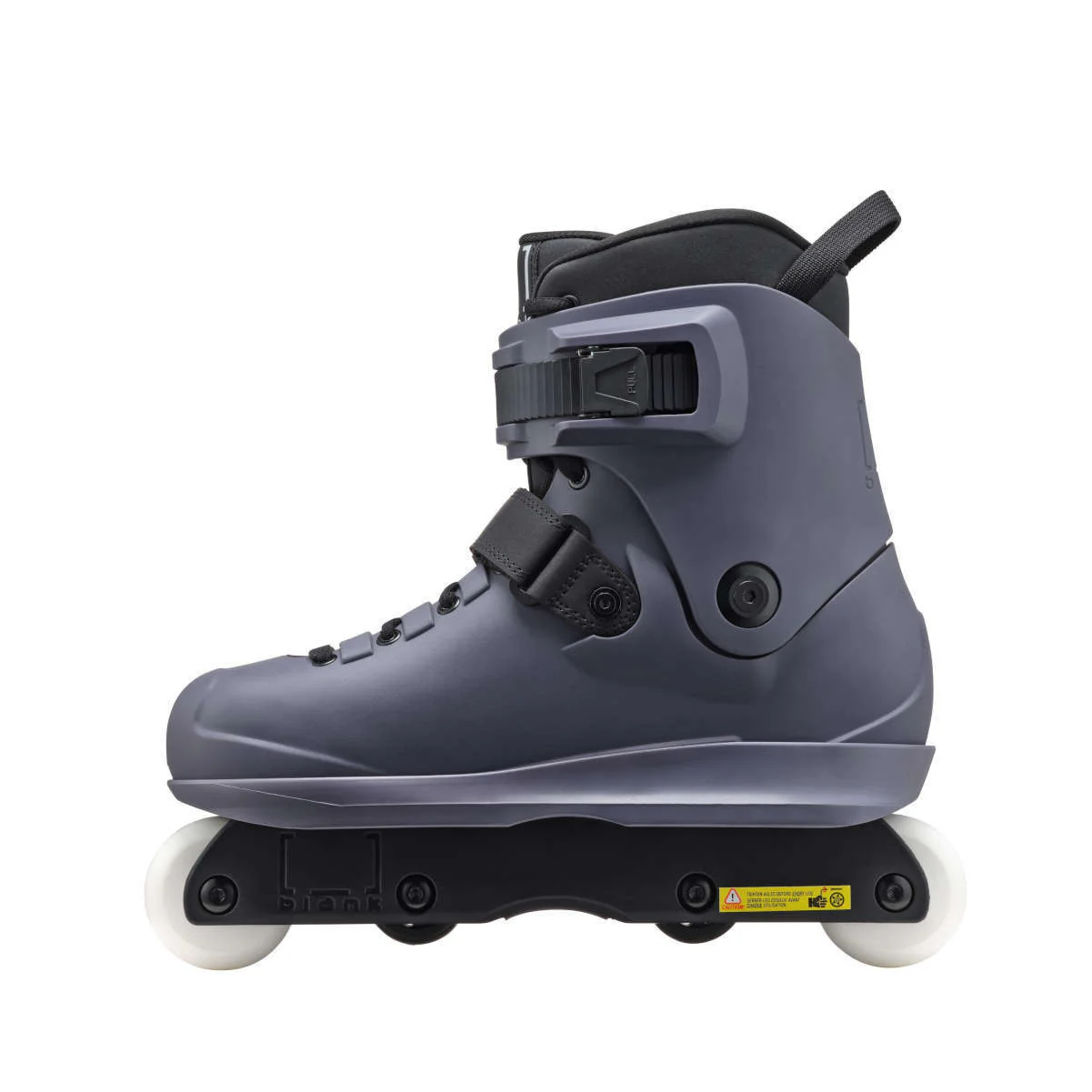 Rollerblade Blank Team Aggressive Inline Skate Complete - Grey - Image 4