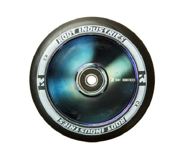 Root Industries Air Wheels 110mm - Black/Blu-Ray (Pair) - Image 2
