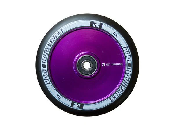 Root Industries AIR Wheels 110mm - Black/Purple (Pair) - Image 2