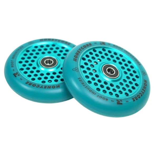 Root Industries HoneyCore Wheels 110mm - Blue/Blue (Pair) - Image 2