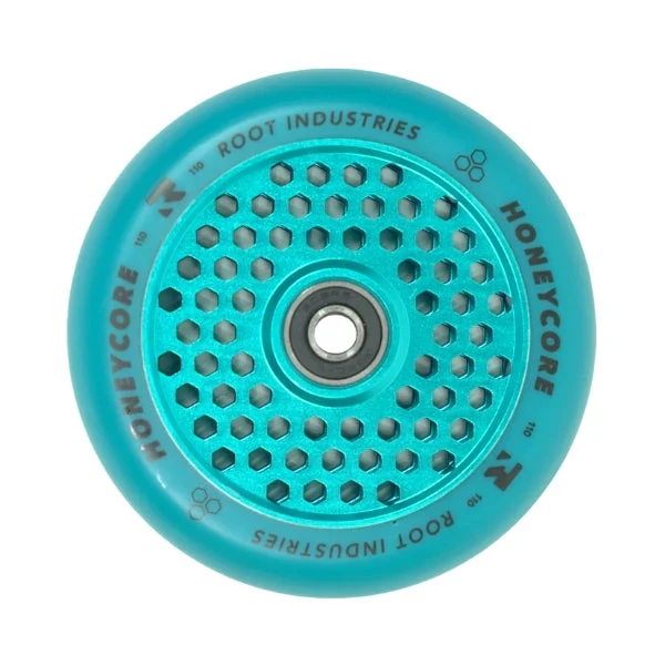 Root Industries HoneyCore Wheels 110mm - Blue/Blue (Pair) - Image 3