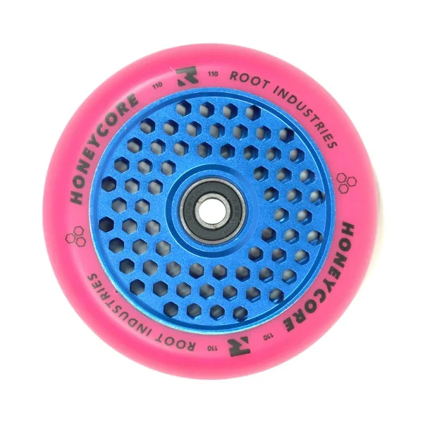 Root Industries HoneyCore Wheels 110mm - Pink/Blue - Image 3