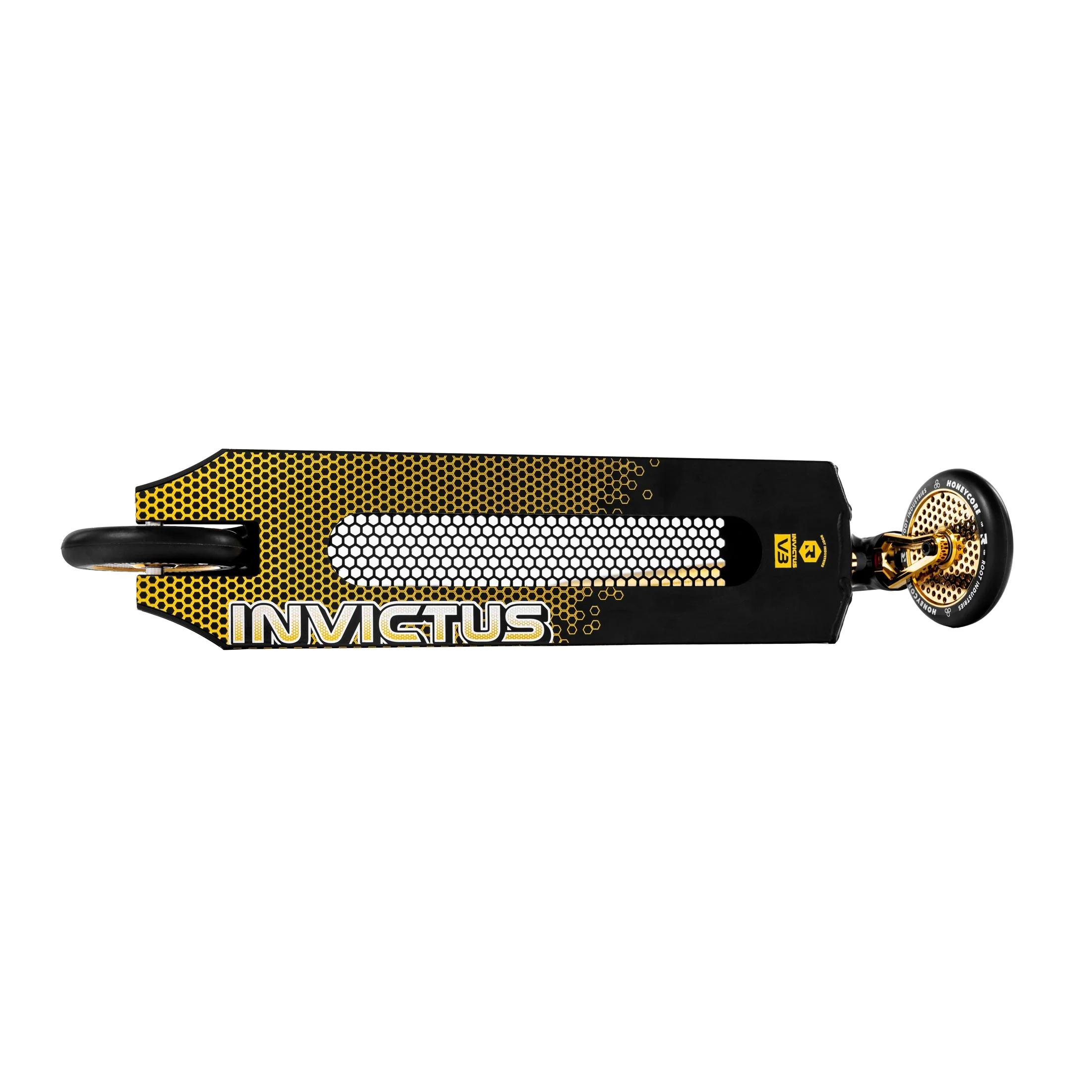 Root Industries Invictus V3 Complete Scooter - Gold Rush - Image 12
